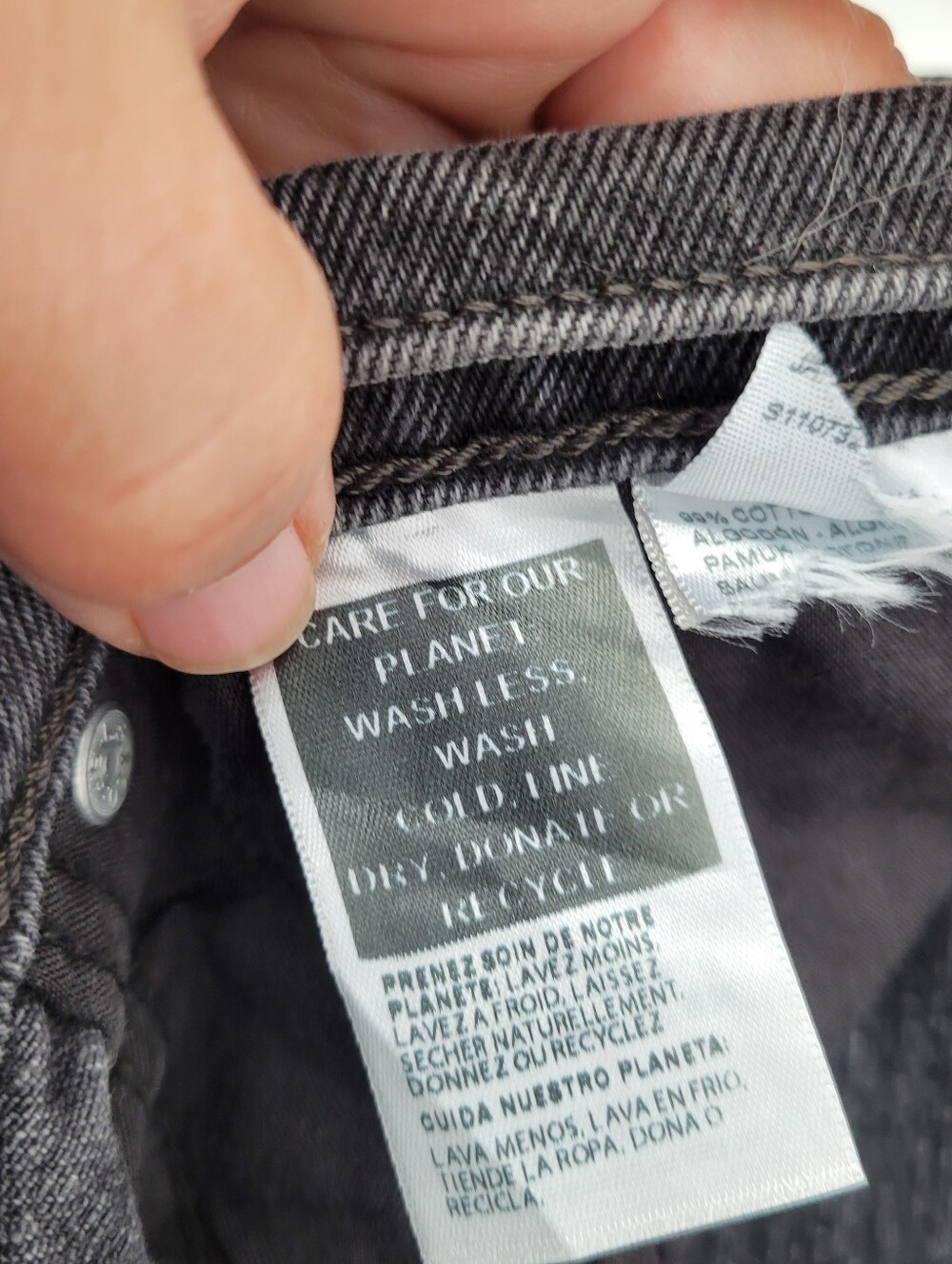 Levi's Wedgie Bootcut Jeans Black Size 31 - Picture 10 of 12